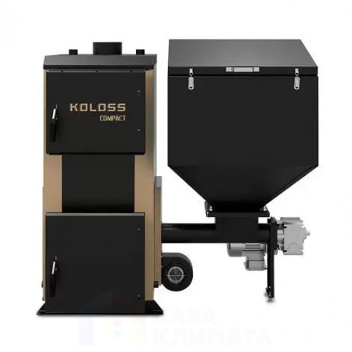 Напольный твердотопливный котел Koloss Auto Compact 35   купить не дорого с установкой. Большой выбор товаров в каталоге, скидки, акции, гарантия.
