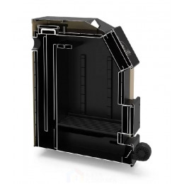 Напольный твердотопливный котел Koloss Ultra Plus 50